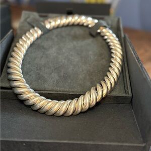 RARE David Yurman Sculpted Cable Necklace!